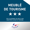 Soleil Rouge est class� Meubl� de Tourisme 3 �toiles